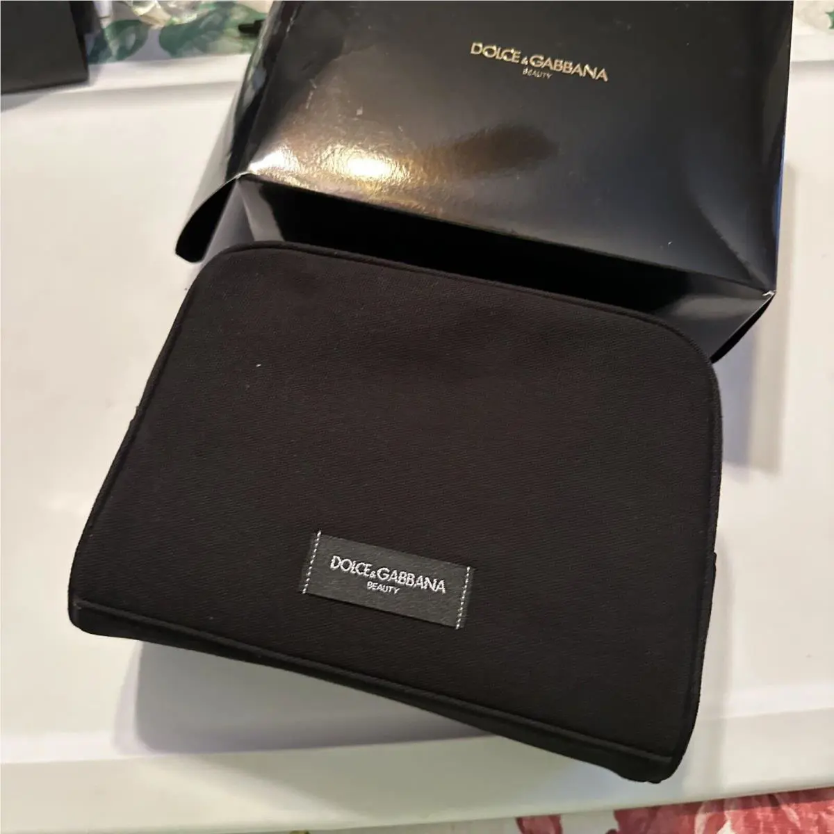 Promotional Release Only Dolce Gabbana Beauty Zipper Bag Black Rare