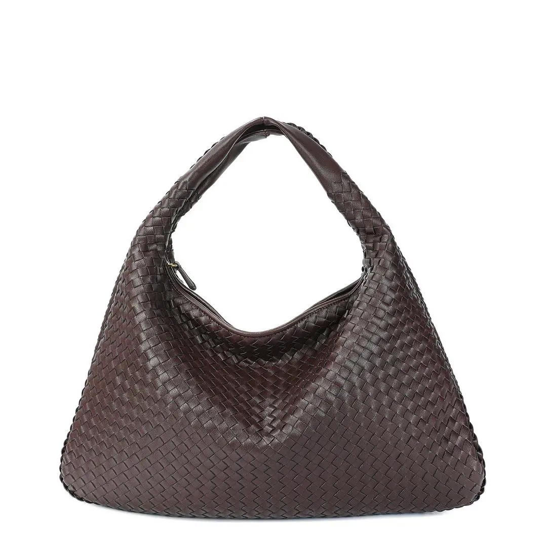 Tiffany Fred Paris Leather Tote Women`s Brown by Louis Vuitton