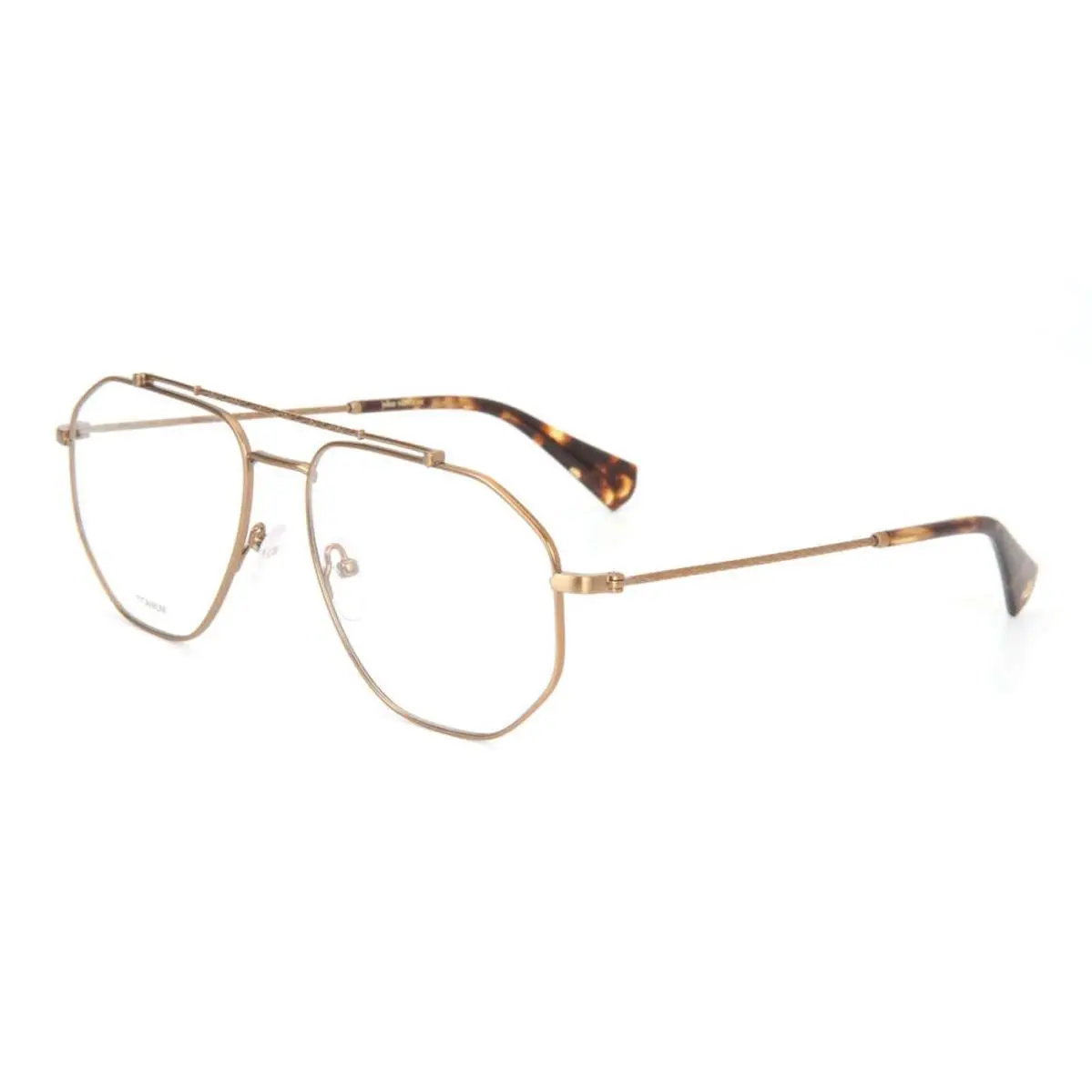 VJV195 Eyeglasses Brass P0AV by John Varvatos