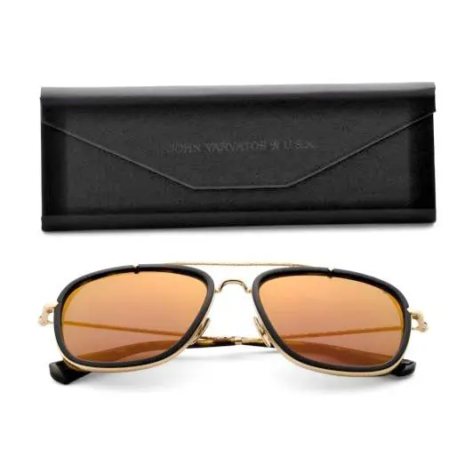John Varvatos Navigator Sunglasses w/ Side Shield SJV550 - Made IN Japan
