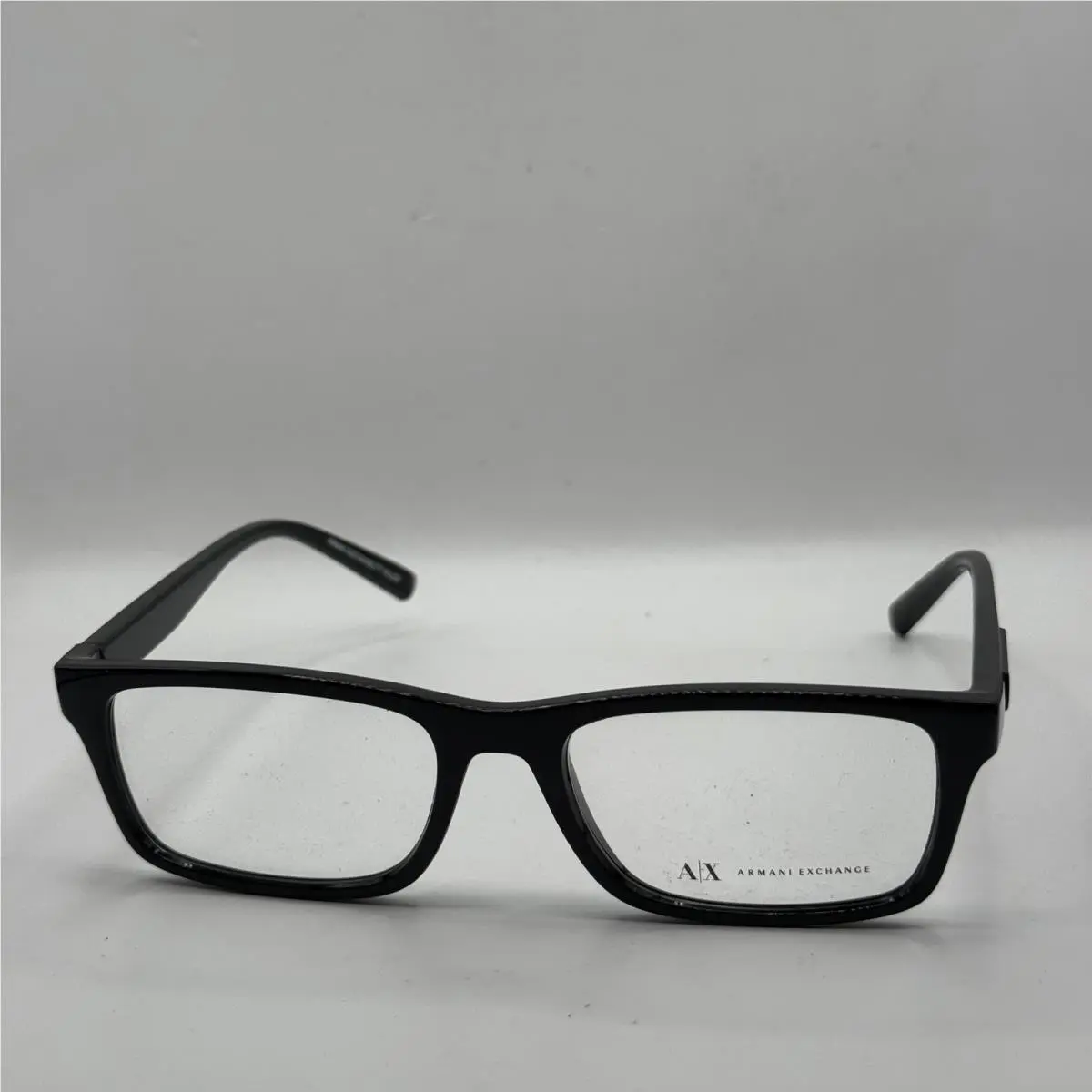 Armani Exchange Demo Pilot Men`s Eyeglasses AX3115 8158 55 18 145 Demo Lenses