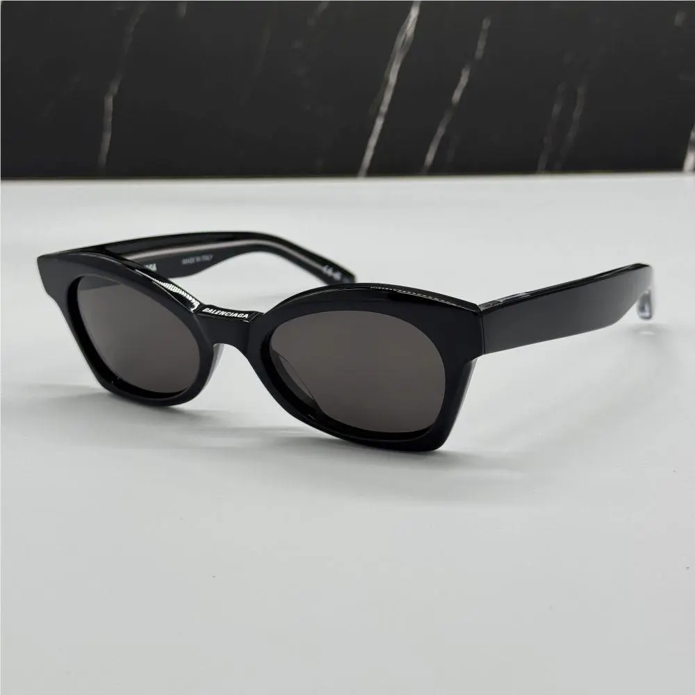 BB0230S 001 Balenciaga Black Cat Eye Women Balenciaga Sunglasses