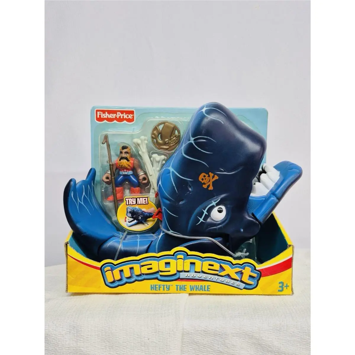 Fisher Price - Imaginext - Hefty The Whale Toy From 2007