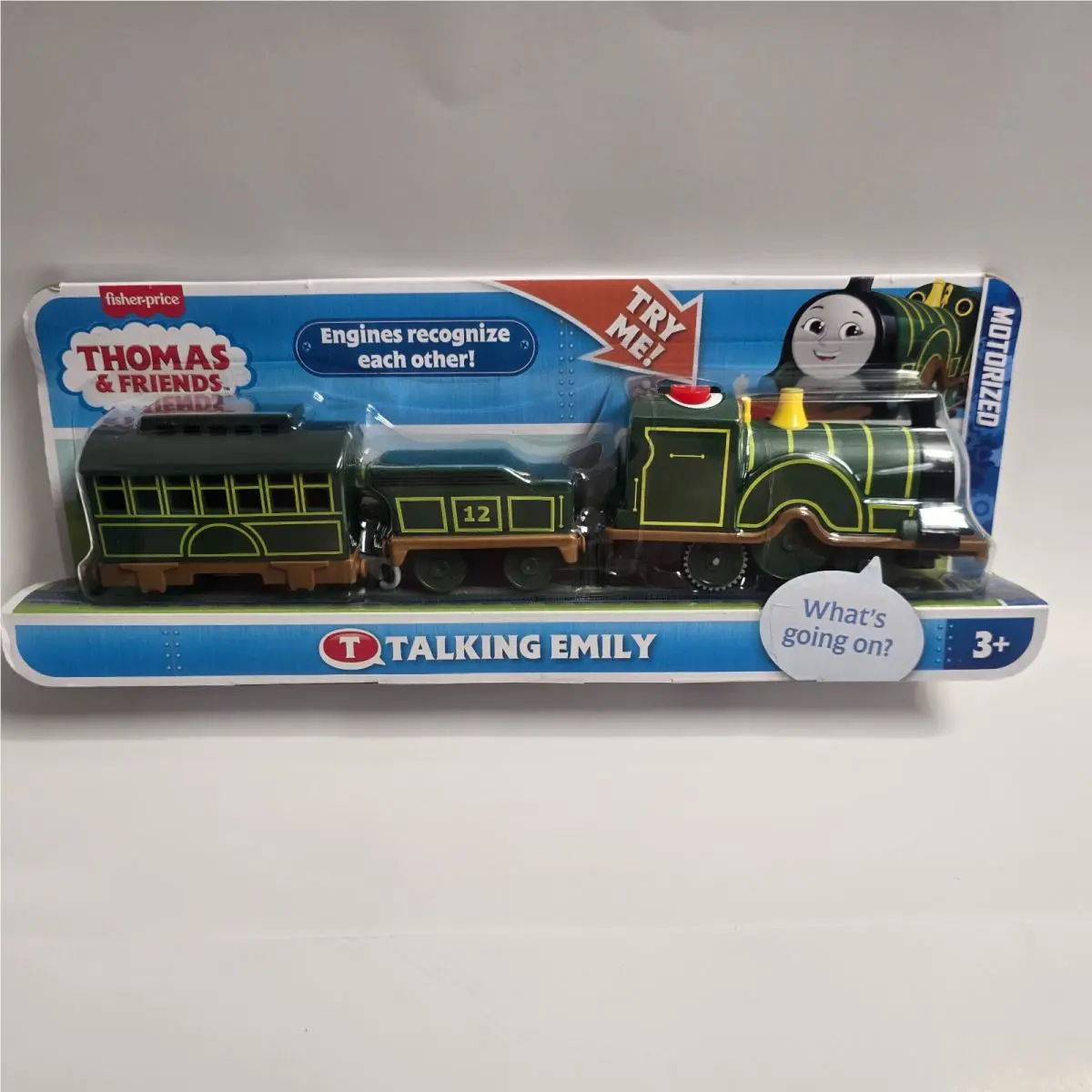 Thomas Friends Talking Emily Toy Train Motorized Engine with Phrases Sound