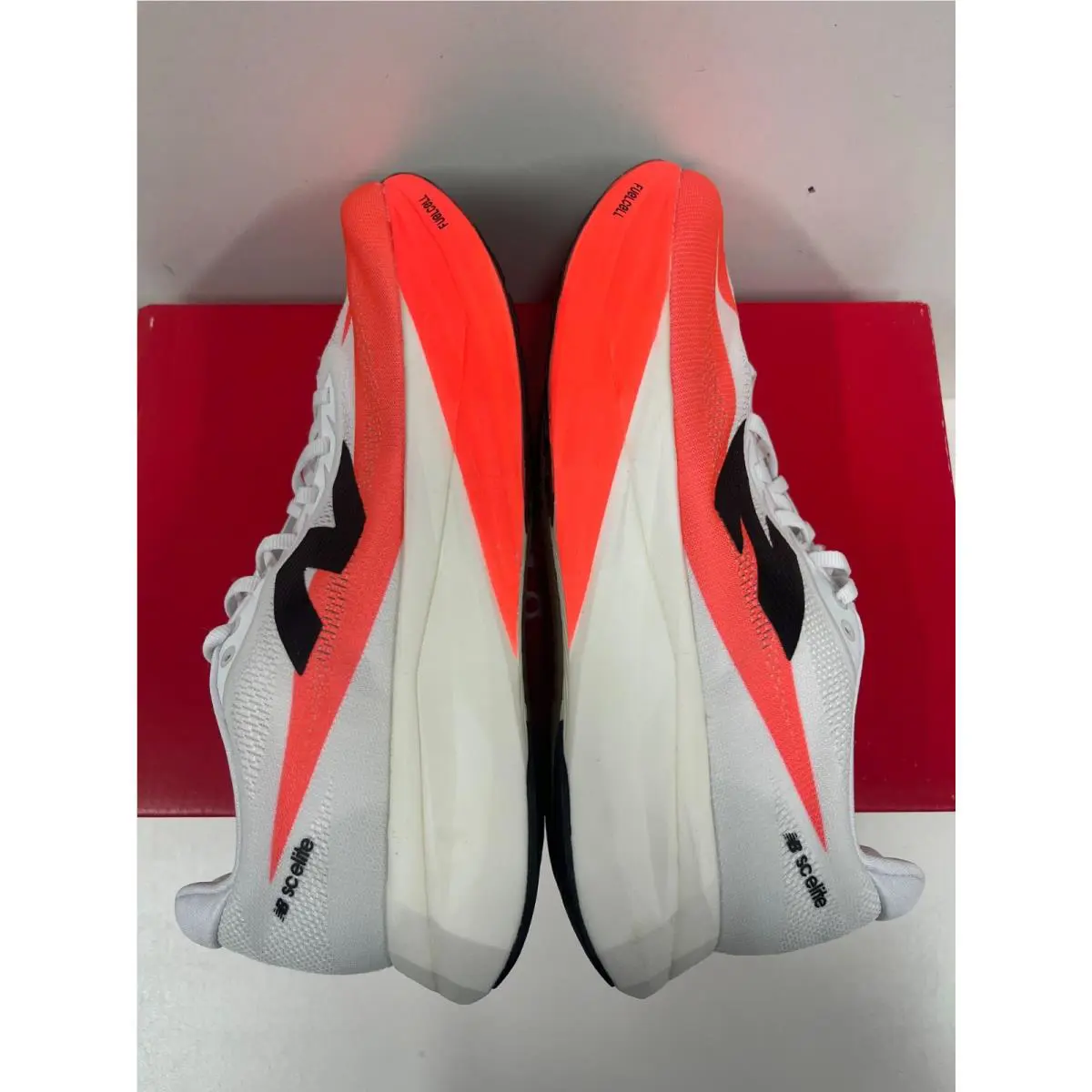 New Balance shoes - New Balance FuelCell SuperComp Elite v5 - Red/White (LR5) 4