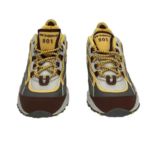 New Balance shoes - New Balance 801 - W801BTY - BROWN/GREY/YELLOW - U40 - W801BTY 2
