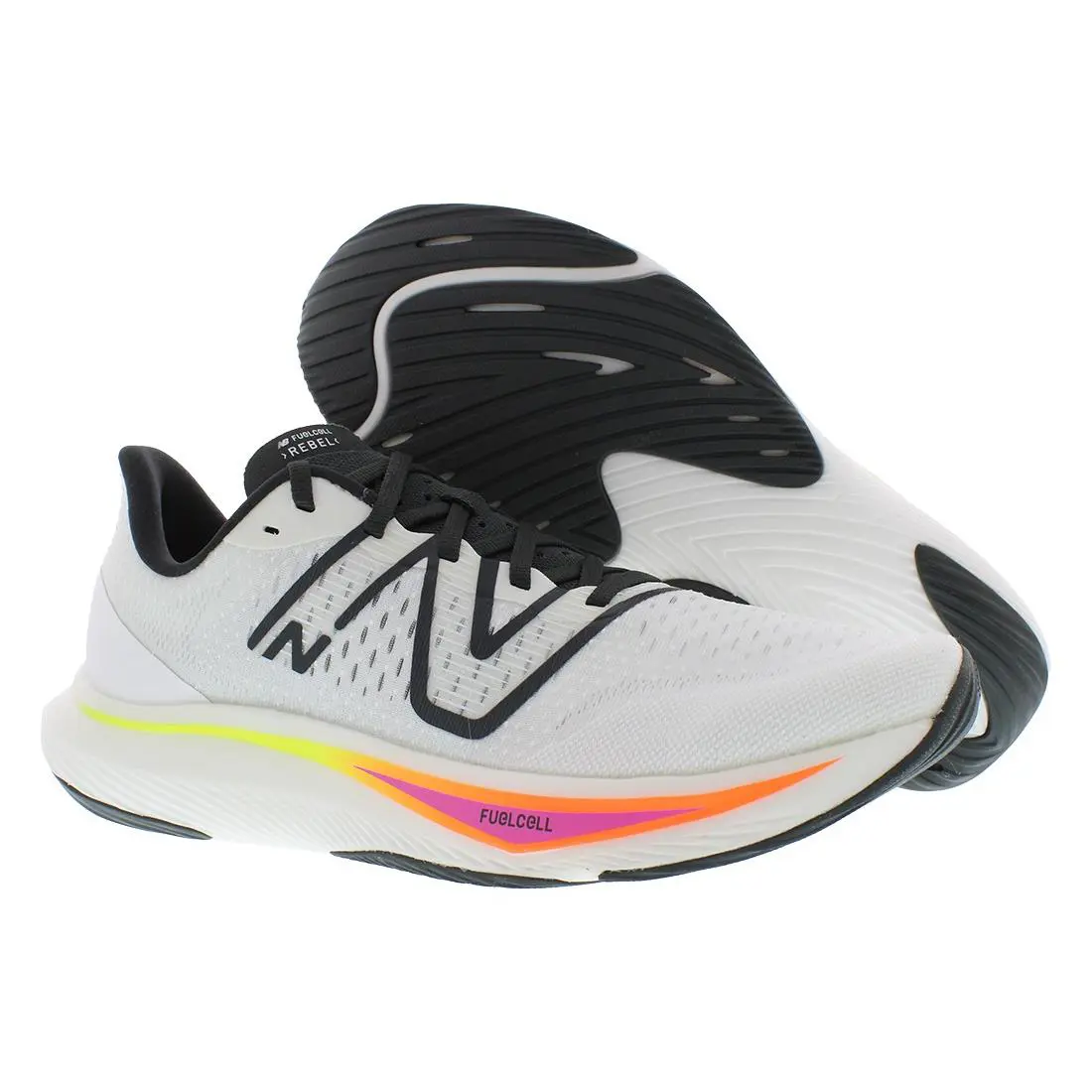 New Balance Fuelcell Rebel V3 Mens Shoes - White/Grey, Main: White