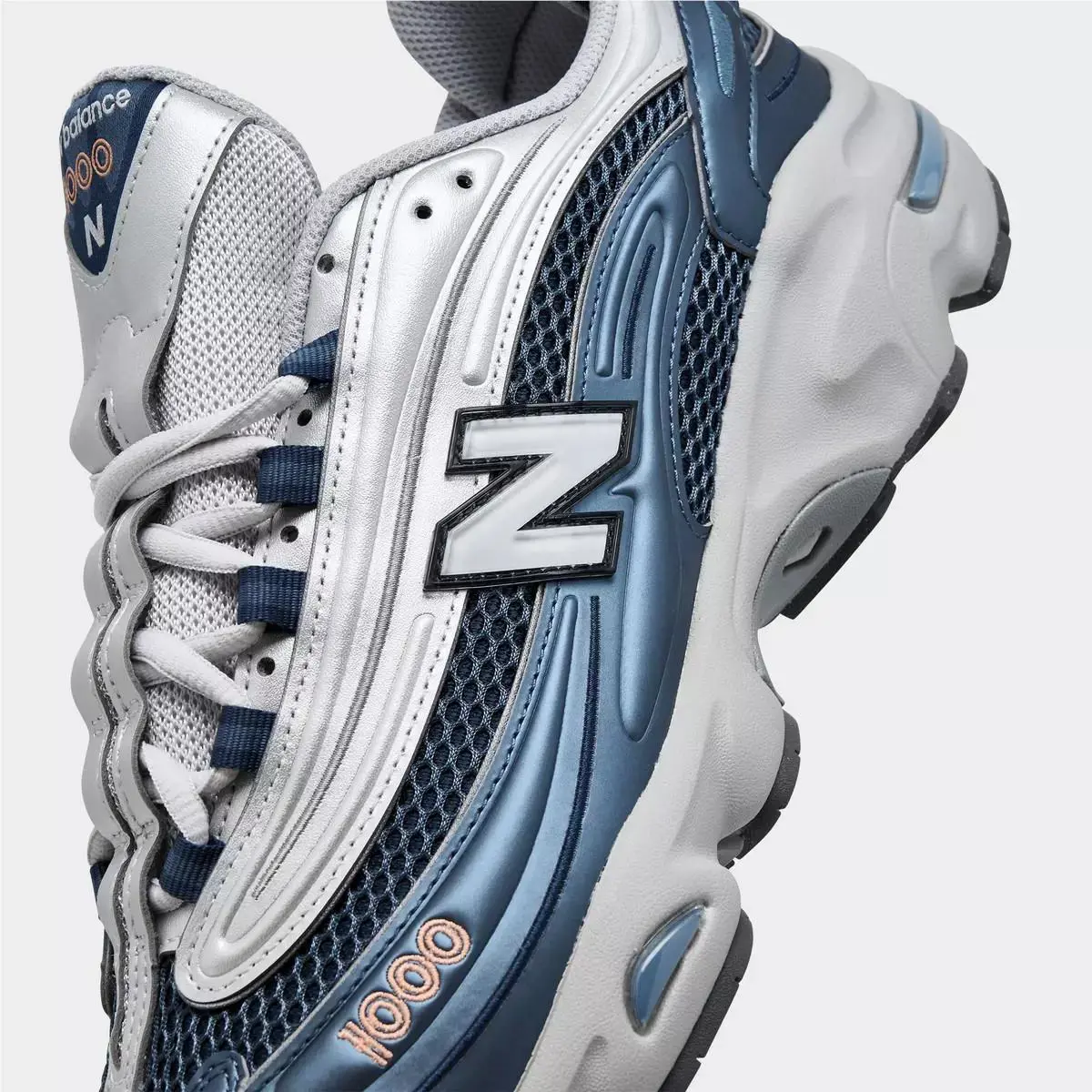 New Balance shoes - New Balance 1000 - M1000JR - Vintage Indigo/Light Silver Metallic 1