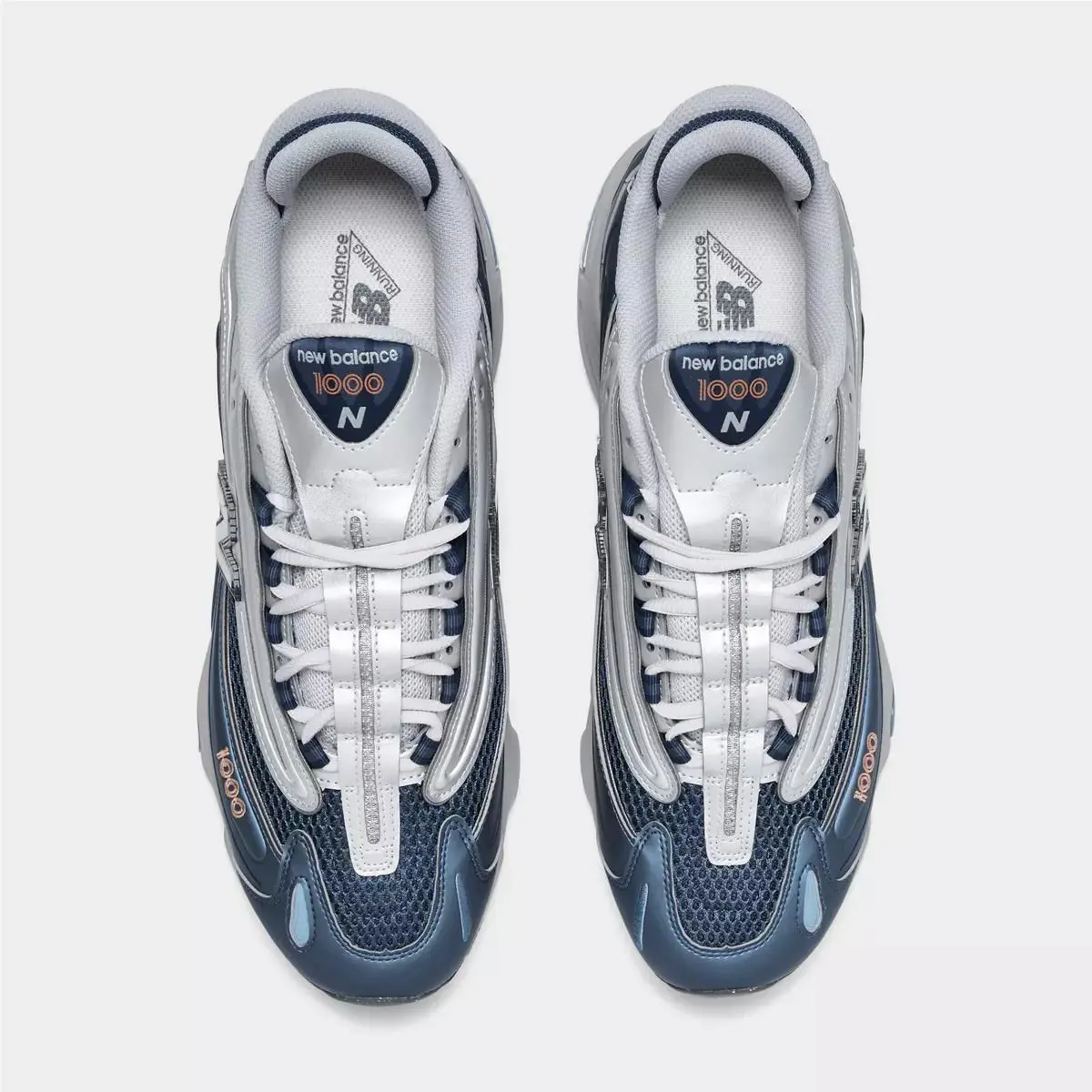 New Balance shoes - New Balance 1000 - M1000JR - Vintage Indigo/Light Silver Metallic 2