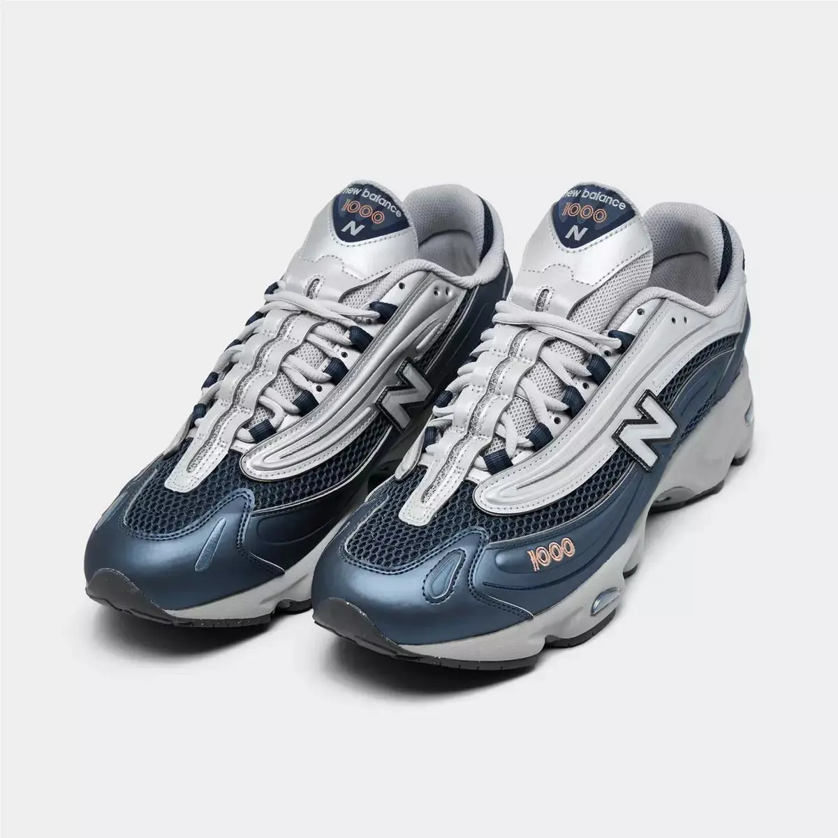 New Balance shoes - New Balance 1000 - M1000JR - Vintage Indigo/Light Silver Metallic 6