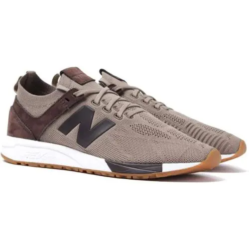 New Balance 247 Low MRL247DL Sneakers Men Shoes Mesh Mushroom Brown Size 11 New - Engineered Mesh Mushroom -U 40 - MRL247DL