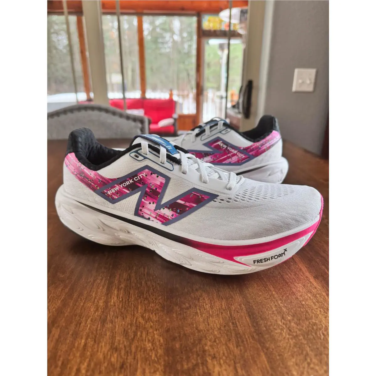 New Balance shoes - White/Pink (UPC: 197967738654) 4