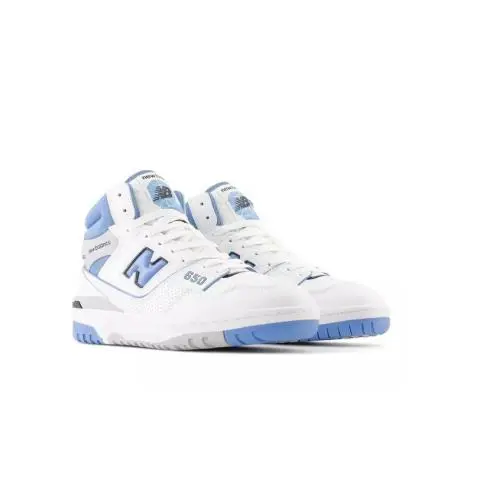 New Balance shoes - New Balance 650 - BB650RCK - White/Heritage Blue/Raincloud (UPC: 196652923474) 0