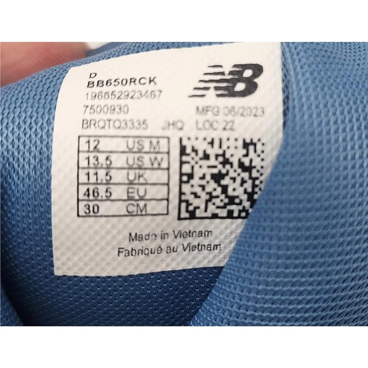 New Balance shoes - New Balance 650 - BB650RCK - White 20