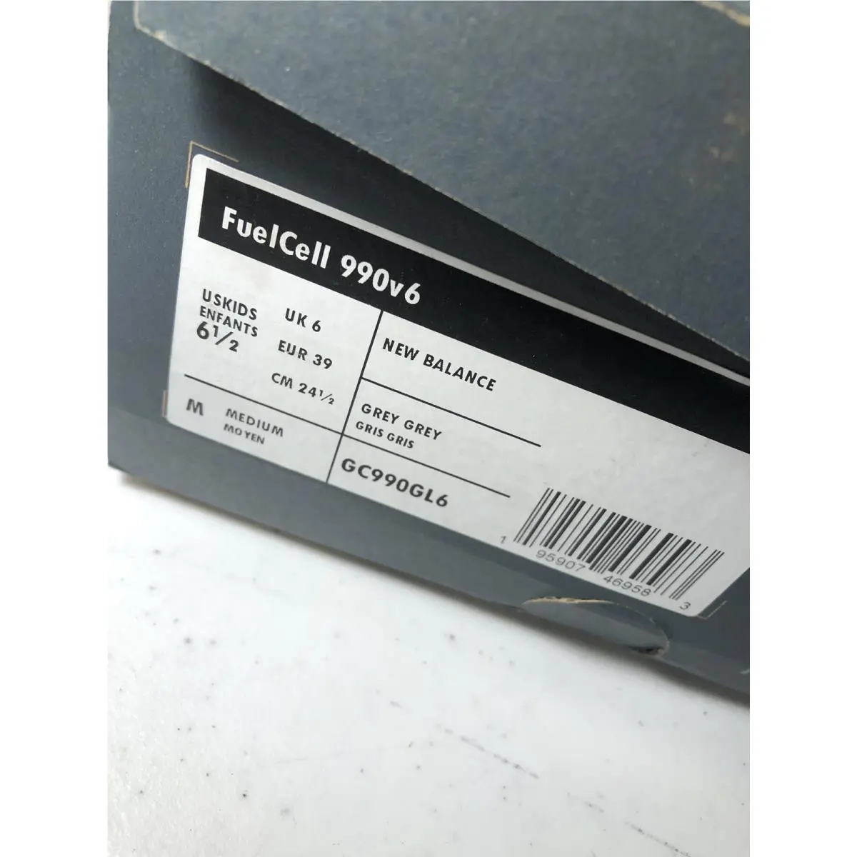 New Balance shoes - New Balance 990 - Grey (UPC: 195907469576) 3