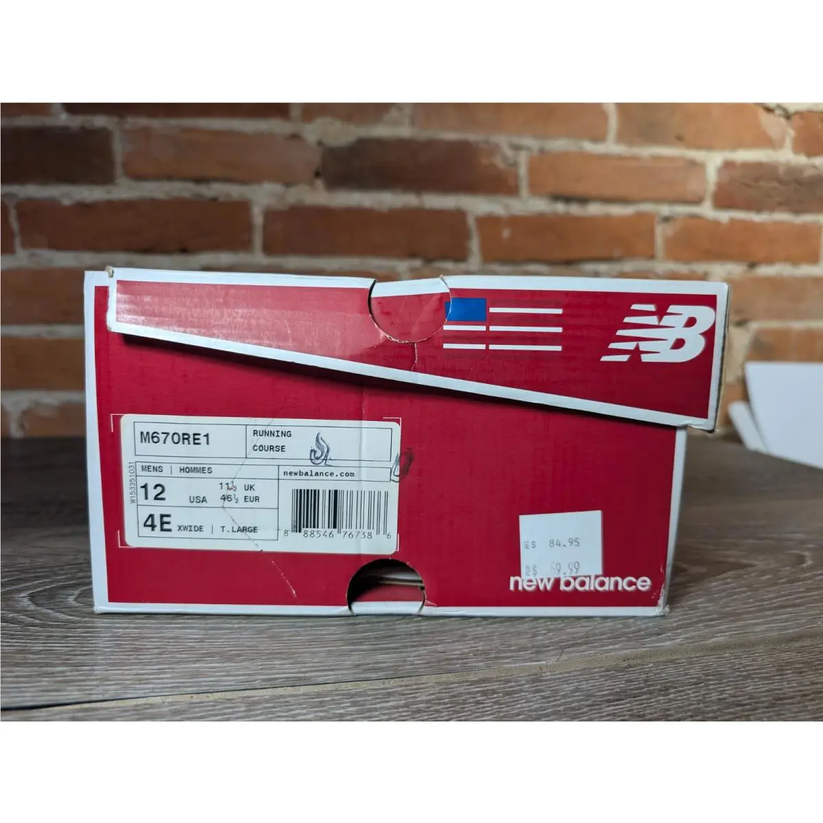 New Balance shoes - M670RE1 - M670RE1 - Blue 12