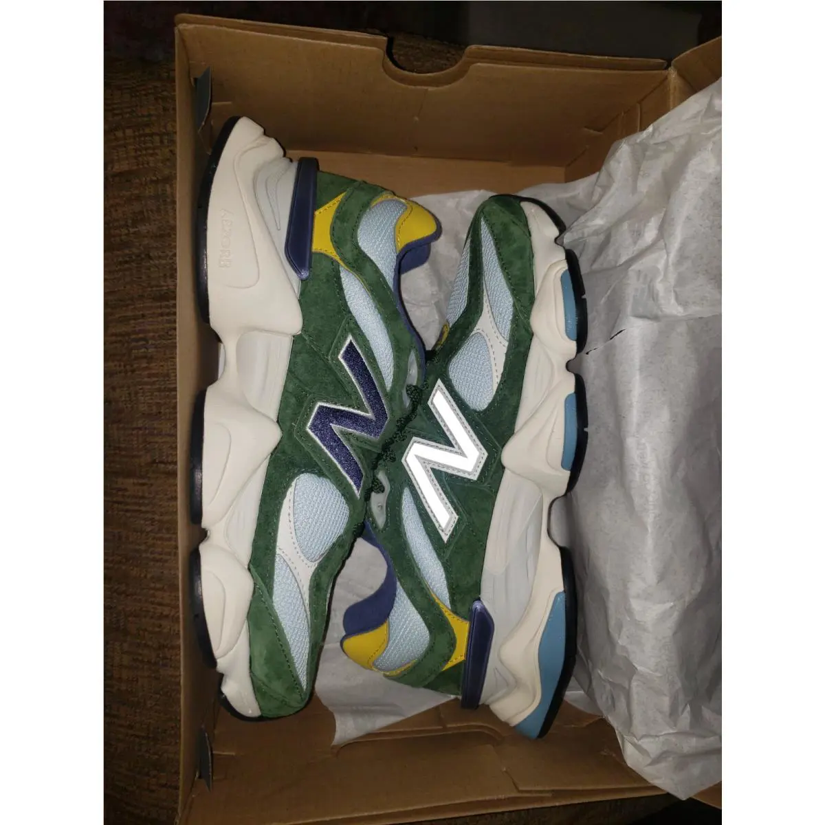New Balance shoes - New Balance 9060 - U9060LDA - Green Blue (UPC: 198686787671) 10