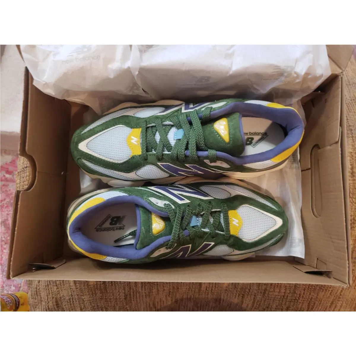 New Balance shoes - New Balance 9060 - U9060LDA - Green Blue (UPC: 198686787671) 11