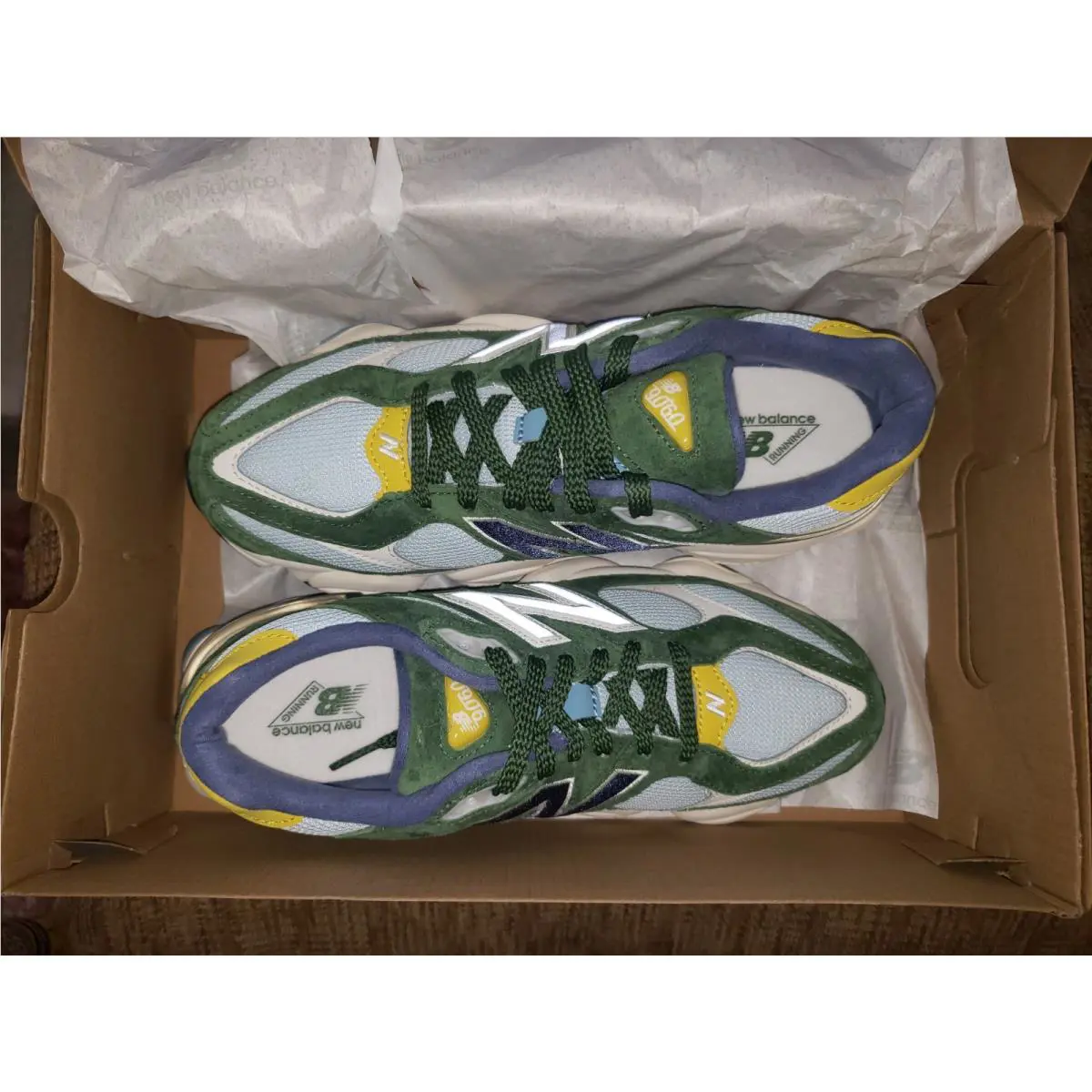 New Balance shoes - New Balance 9060 - U9060LDA - Green Blue (UPC: 198686787671) 12