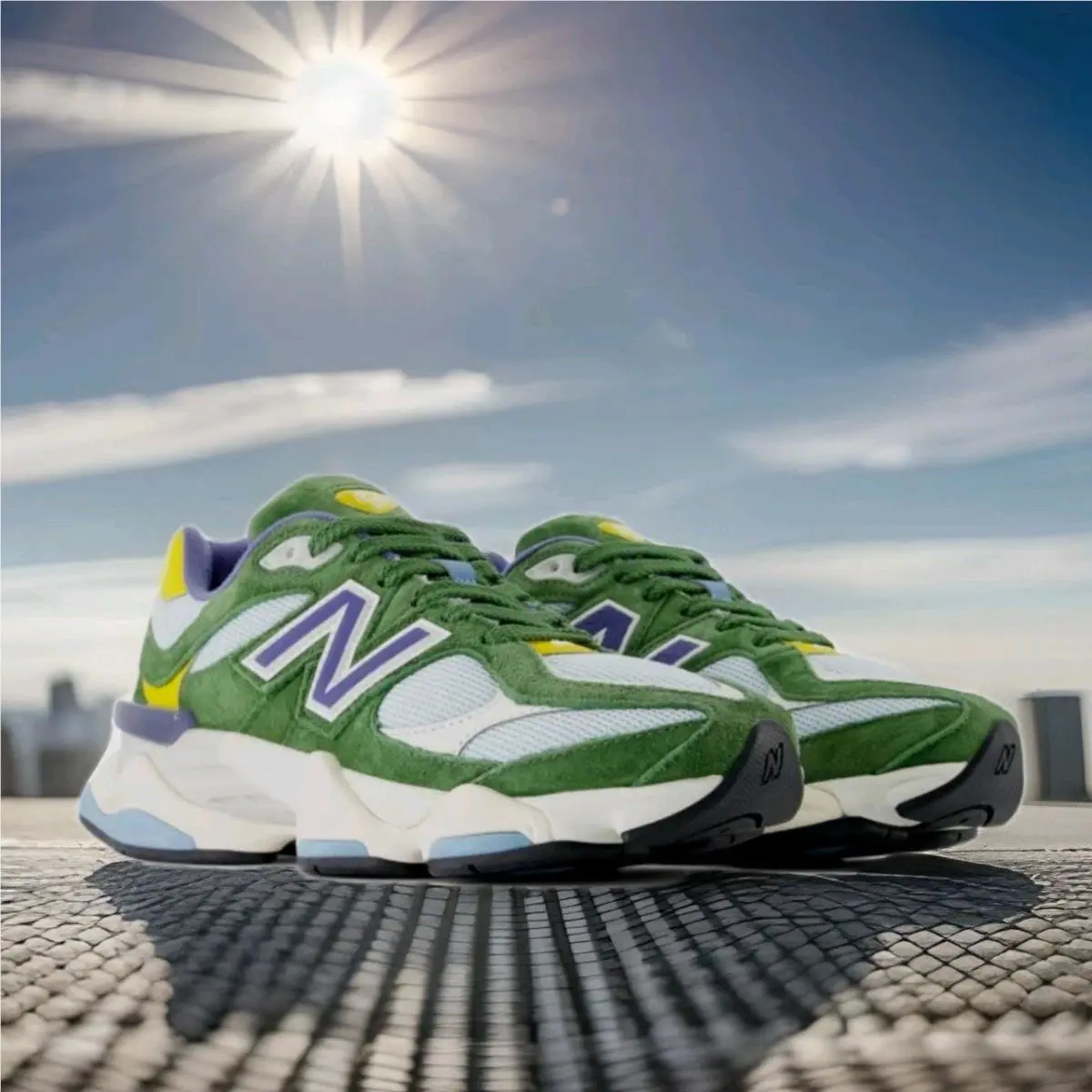 New Balance shoes - New Balance 9060 - U9060LDA - Green Blue (UPC: 198686787671) 2