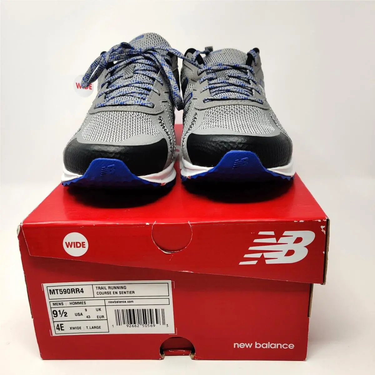 New Balance shoes - New Balance T590 v4 - MT590RR4 - Gray (UPC: 192662505693) 13