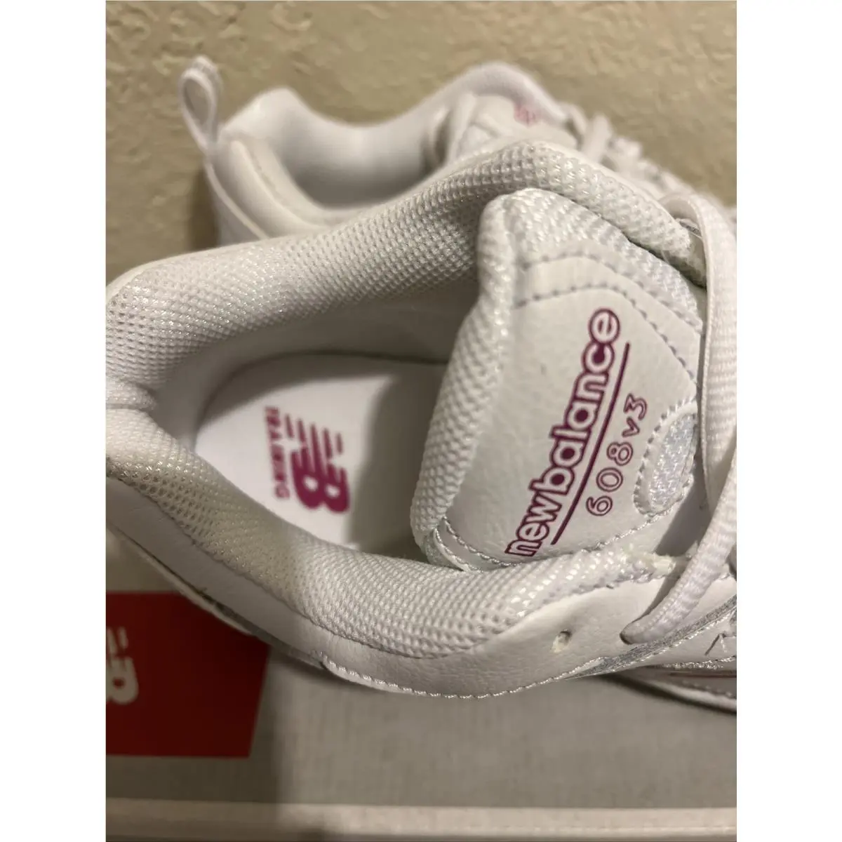 New Balance shoes - Training - Training - WX608V3P - White (UPC: 0886350299819) 5