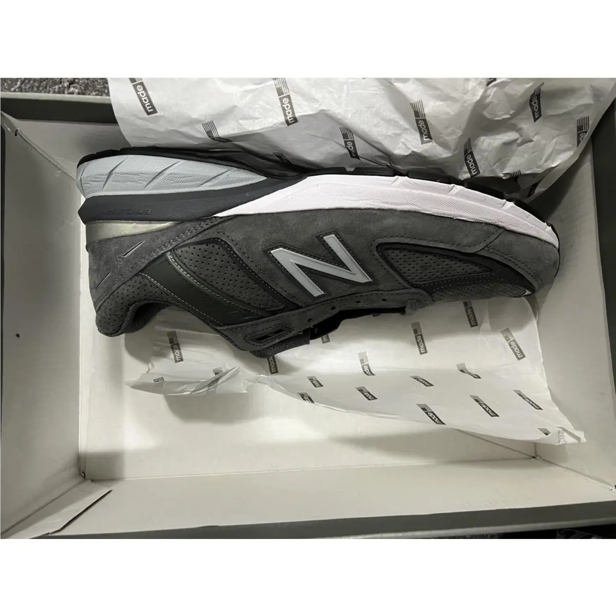 New Balance shoes - Made in USA - Made USA - M990SG5 - Gray, Manufacturer: Grey/Castlerock 12