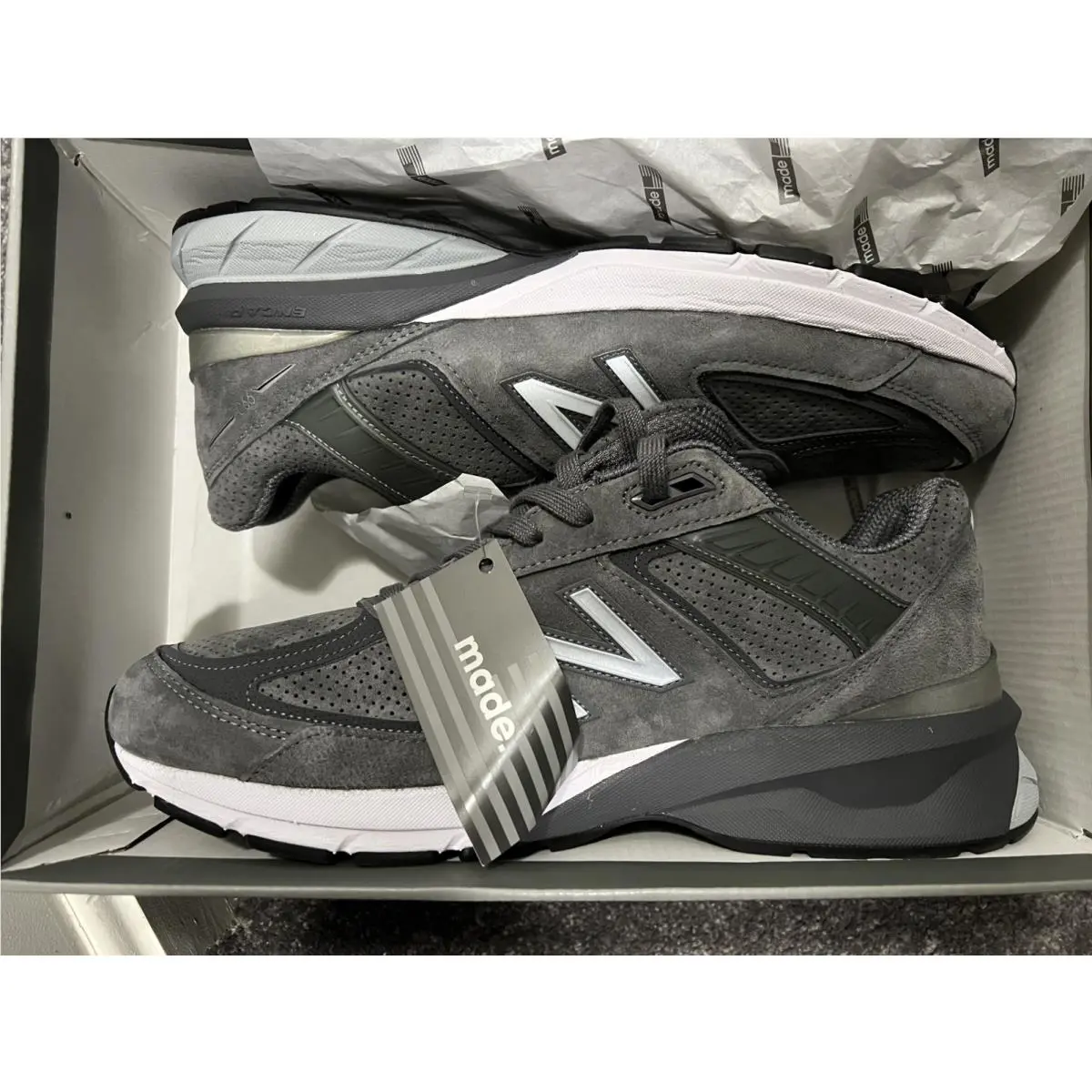 New Balance shoes - Made in USA - Made USA - M990SG5 - Gray, Manufacturer: Grey/Castlerock 3
