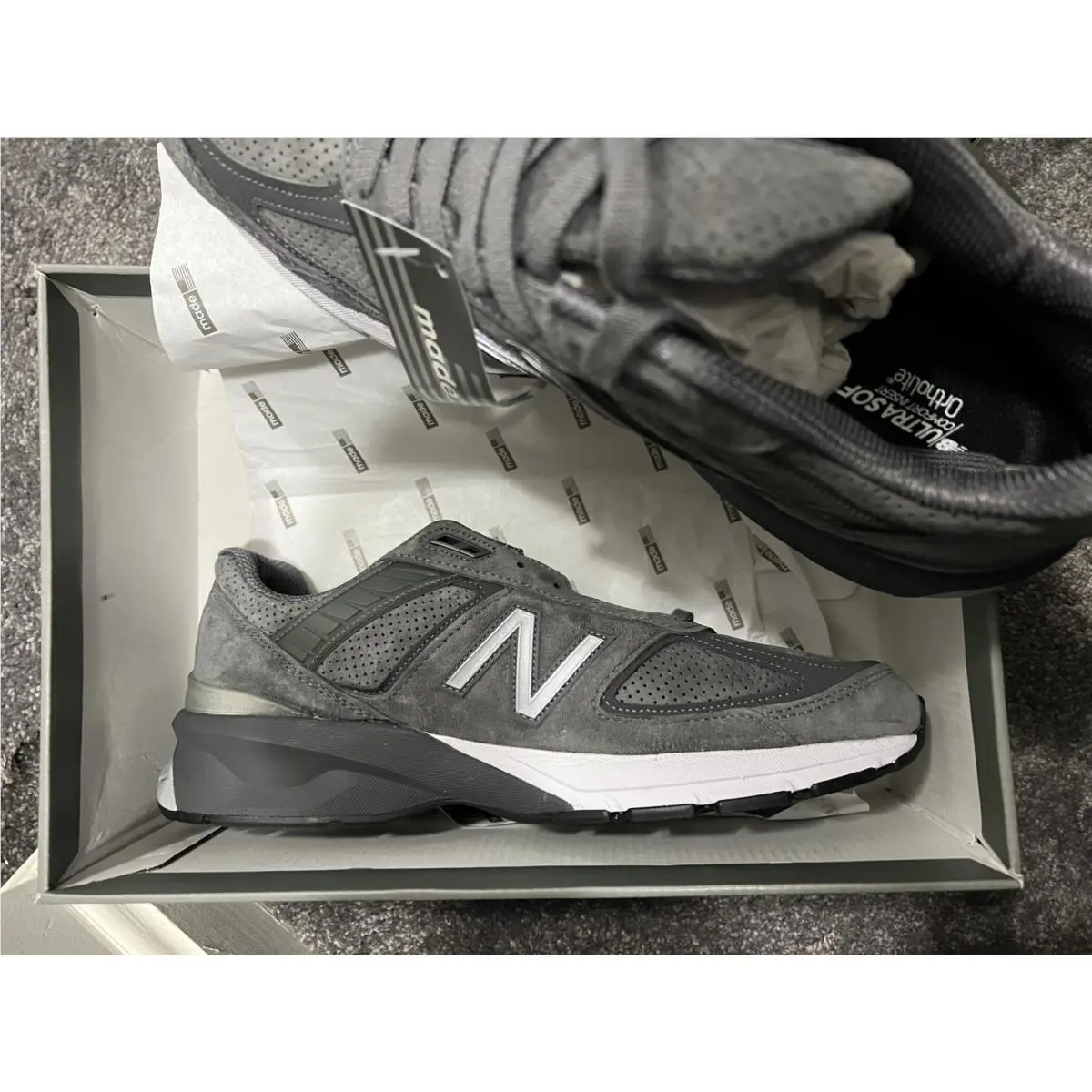 New Balance shoes - Made in USA - Made USA - M990SG5 - Gray, Manufacturer: Grey/Castlerock 4