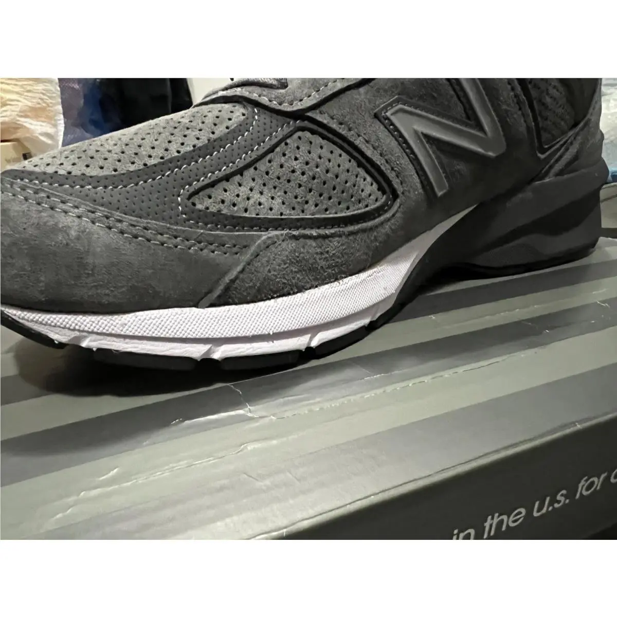 New Balance shoes - Made in USA - Made USA - M990SG5 - Gray, Manufacturer: Grey/Castlerock 6