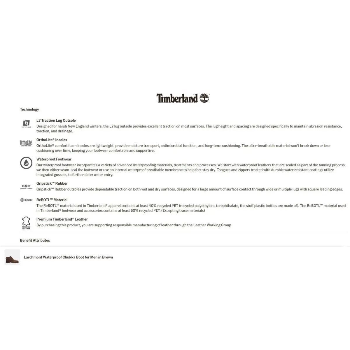 Timberland shoes - Timberland Larchmont Waterproof Chukka - Larchmont Waterproof Chukka - A2NW2 - Brown 9