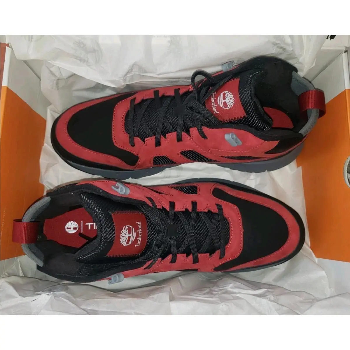 Timberland shoes - VOYAGER VALLEY - VOYAGER VALLEY - TB 0A6F5J EKW - Red 36