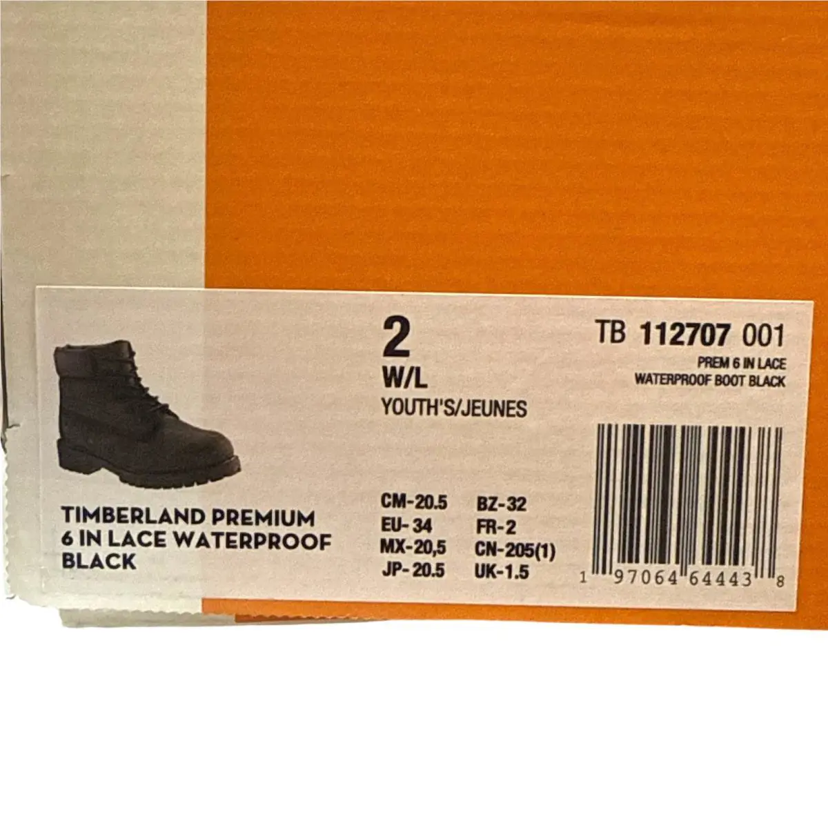 Timberland shoes - PREMIUM 6 IN - PREMIUM - TB 112707 001 - Black 4