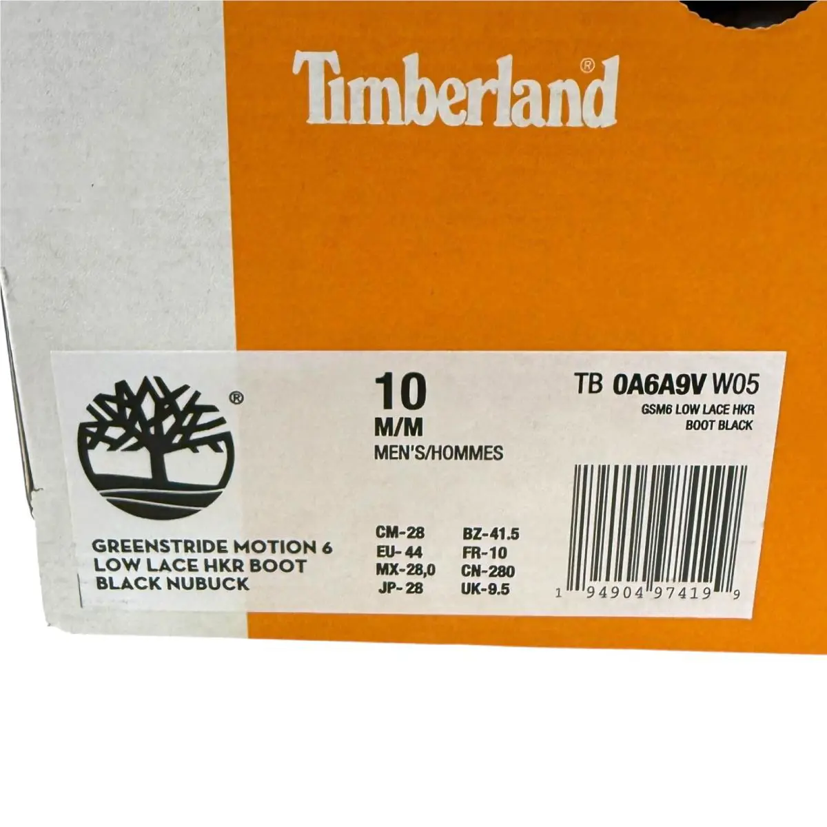 Timberland shoes - Timberland Greenstride Motion 6 - Greenstride Motion - 0A6A9V W05 - Black 3