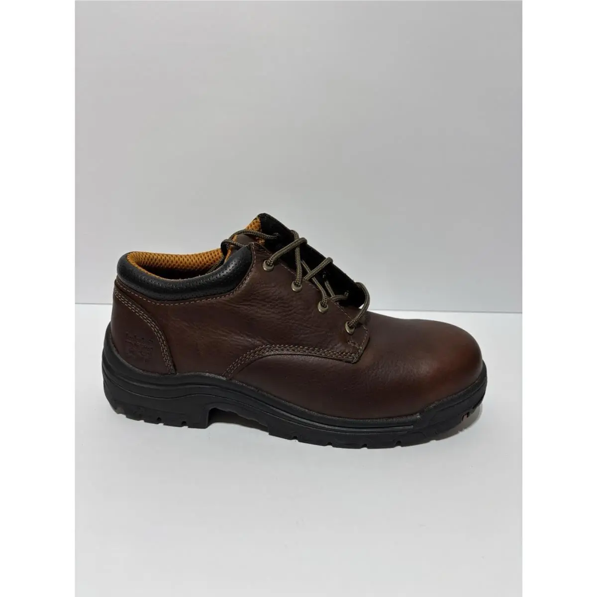 Timberland Pro Men’s Titan Brown Leather Oxford Size 11.5 M