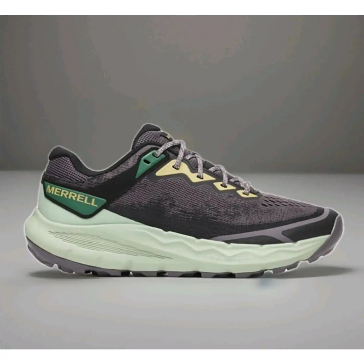 Merrell shoes - MERRELL NOVA 4 TRAIL RUNNER - J068411 - FOSSIL = GREY / GREEN 3