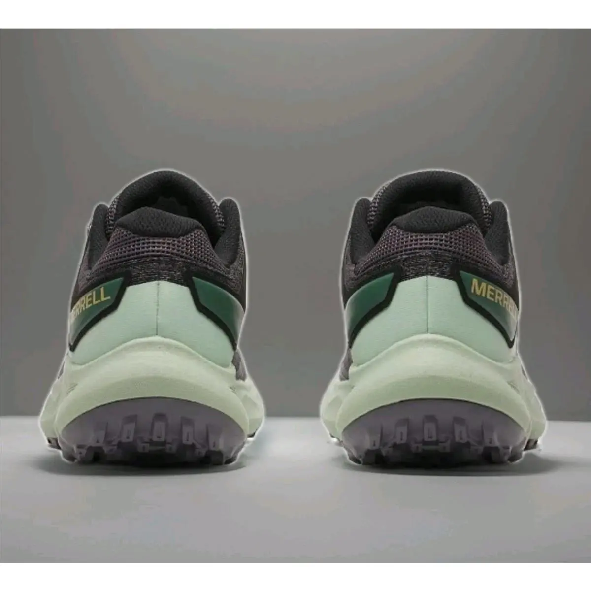 Merrell shoes - MERRELL NOVA 4 TRAIL RUNNER - J068411 - FOSSIL = GREY / GREEN 25
