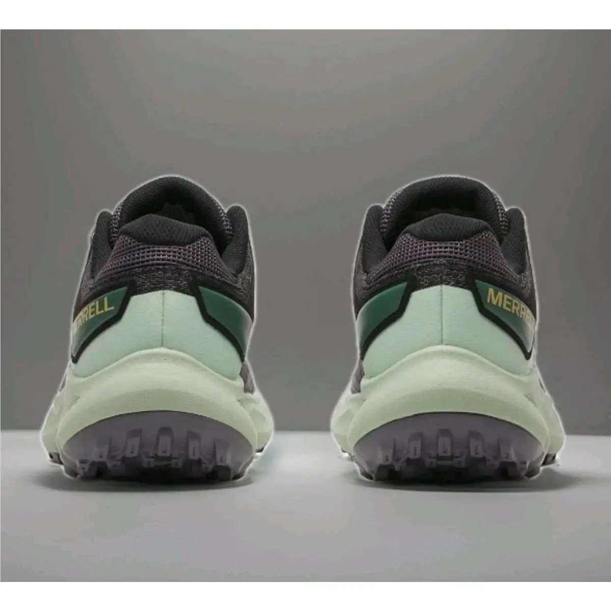 Merrell shoes - MERRELL NOVA 4 TRAIL RUNNER - J068411 - FOSSIL = GREY / GREEN 25