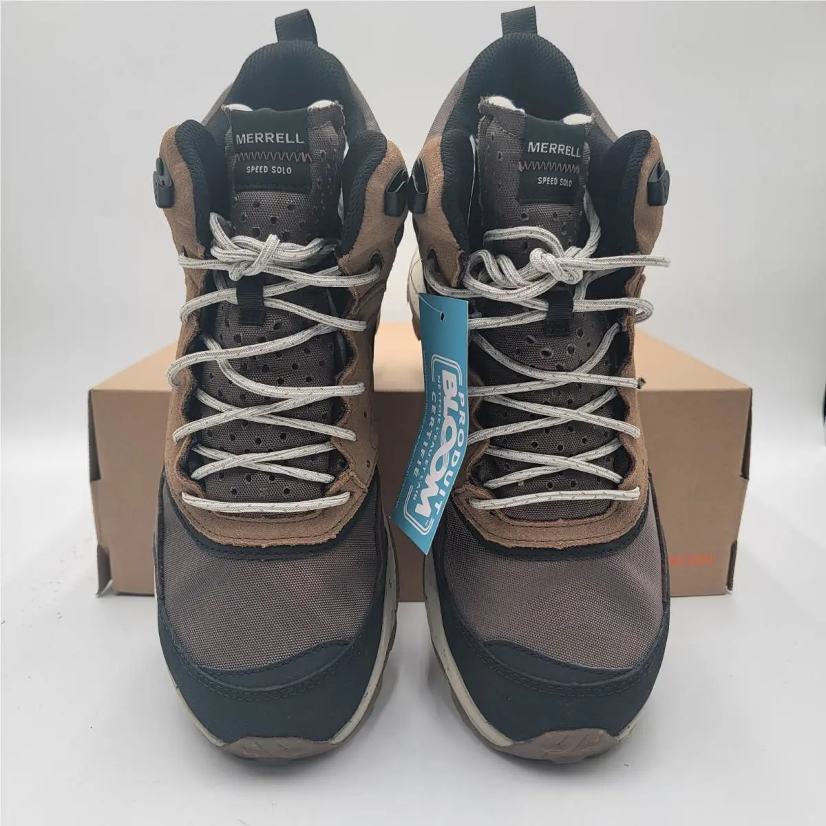 Merrell shoes - Merrell Speed Solo Mid Wp - J004533 - Brown 7