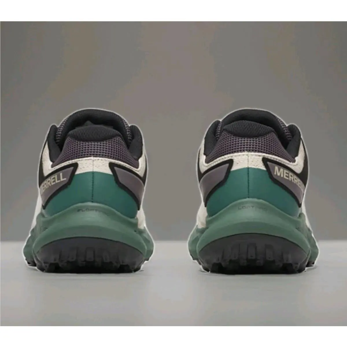 Merrell shoes - MERRELL NOVA 4 TRAIL RUNNER - J068411 - GREIGE = GREEN / BEIGE / GREY 7