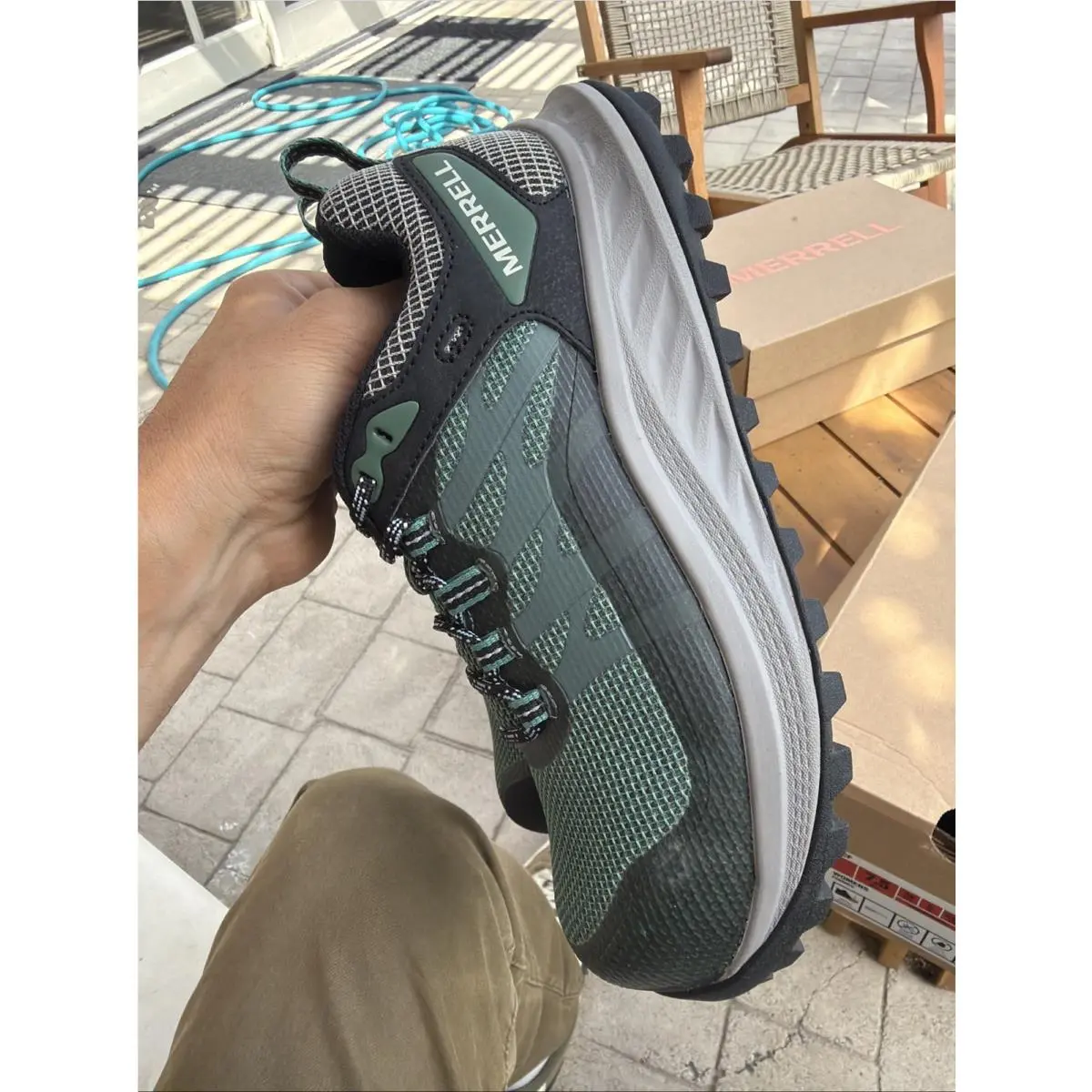 Merrell shoes - Merrell Antora 3 - Antora - J006122 - Green 1