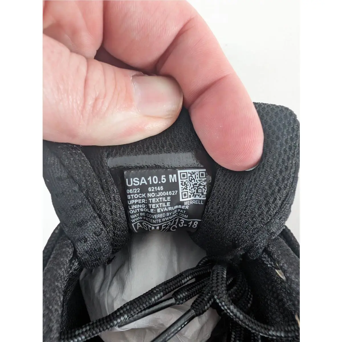 Merrell shoes - J004627 - J004627 - Black and Grey 4