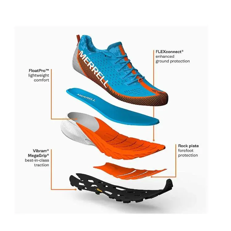 Merrell shoes - Merrell Agility Peak 5 - Agility Peak - J068220 - Gray 3