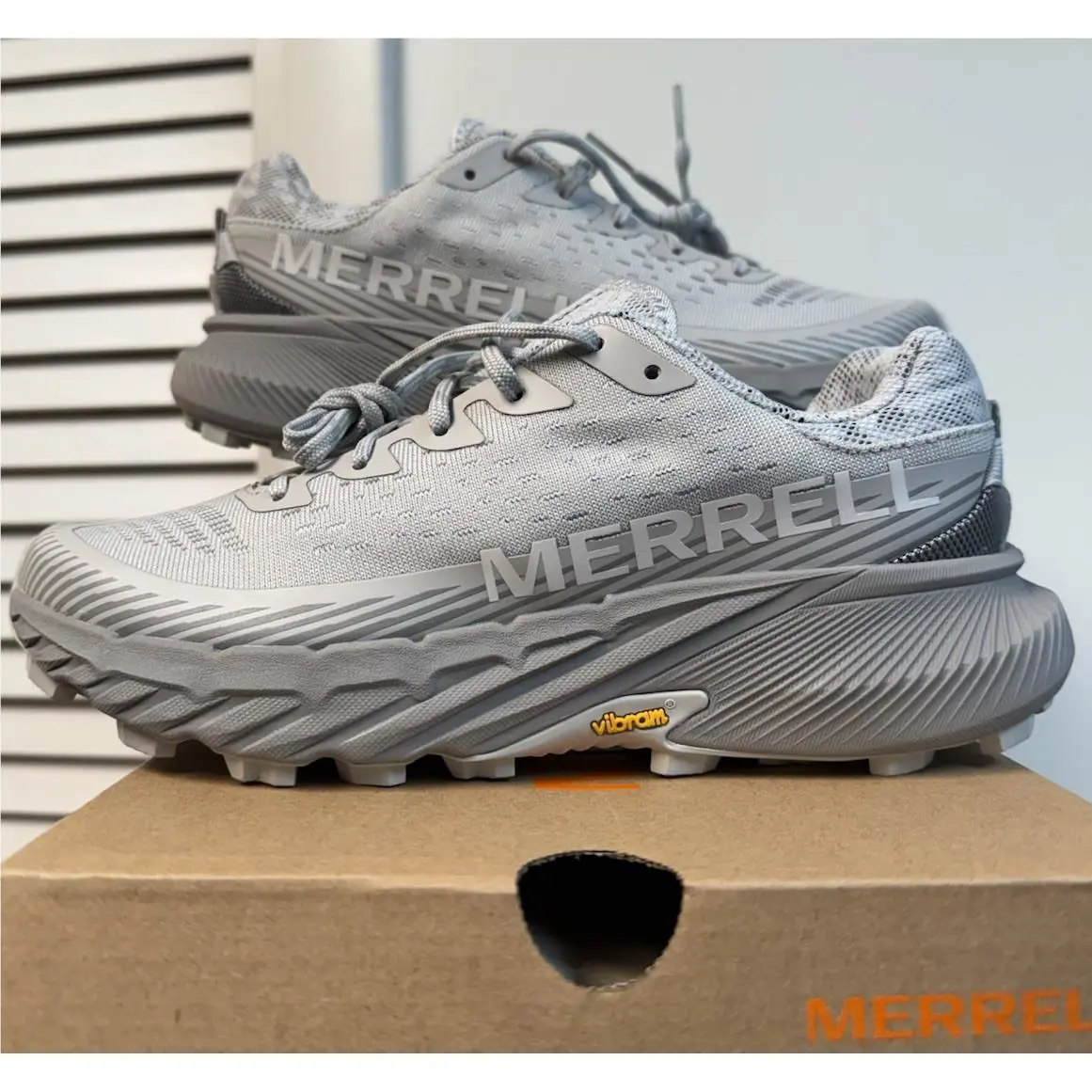 Merrell shoes - Merrell Agility Peak 5 - Agility Peak - J068220 - Gray 5