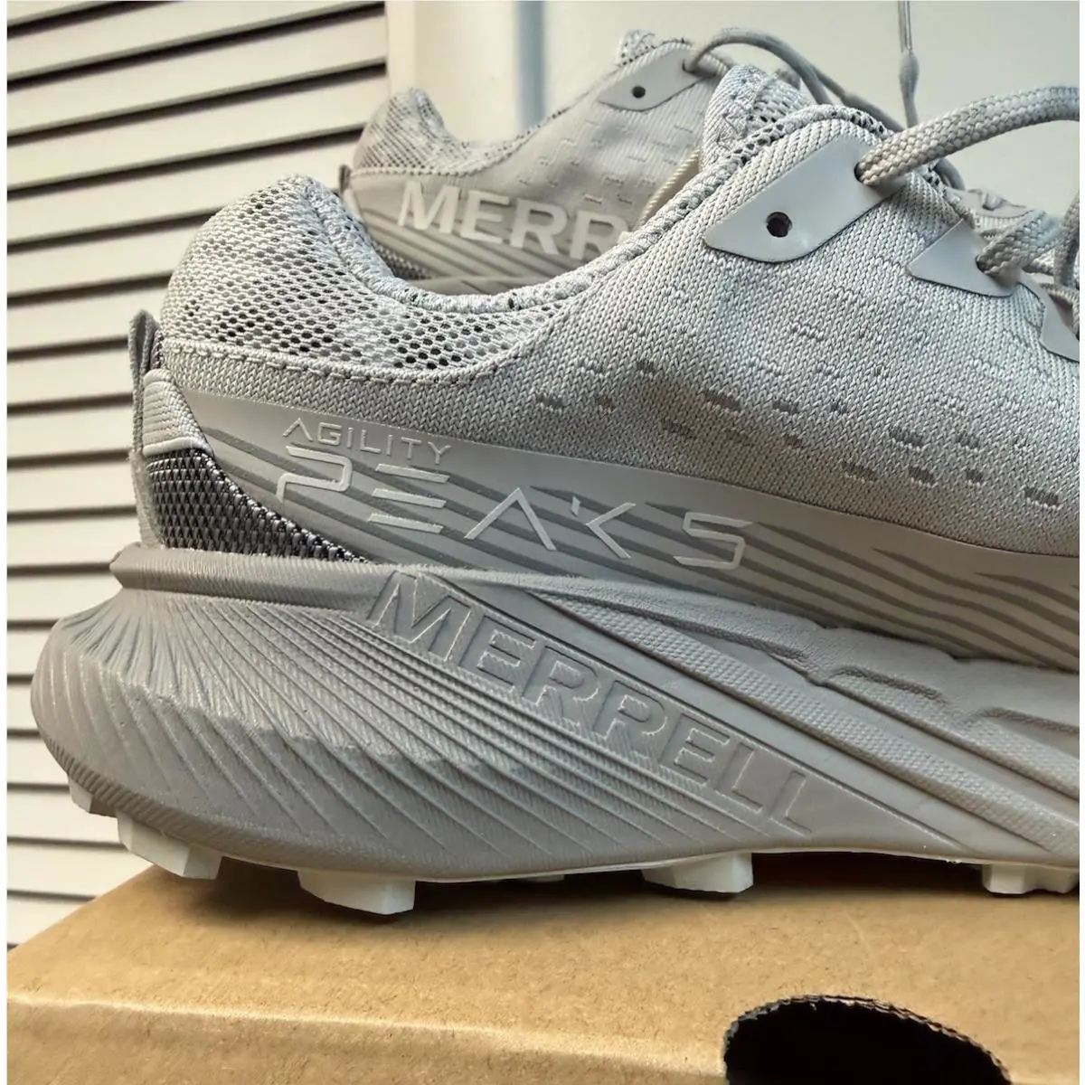 Merrell shoes - Merrell Agility Peak 5 - Agility Peak - J068220 - Gray 6