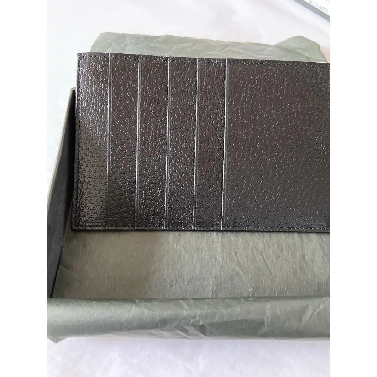 Gucci Men’s Mib 3 In 1-Wallet Jotter Credit Card License Bill Fold