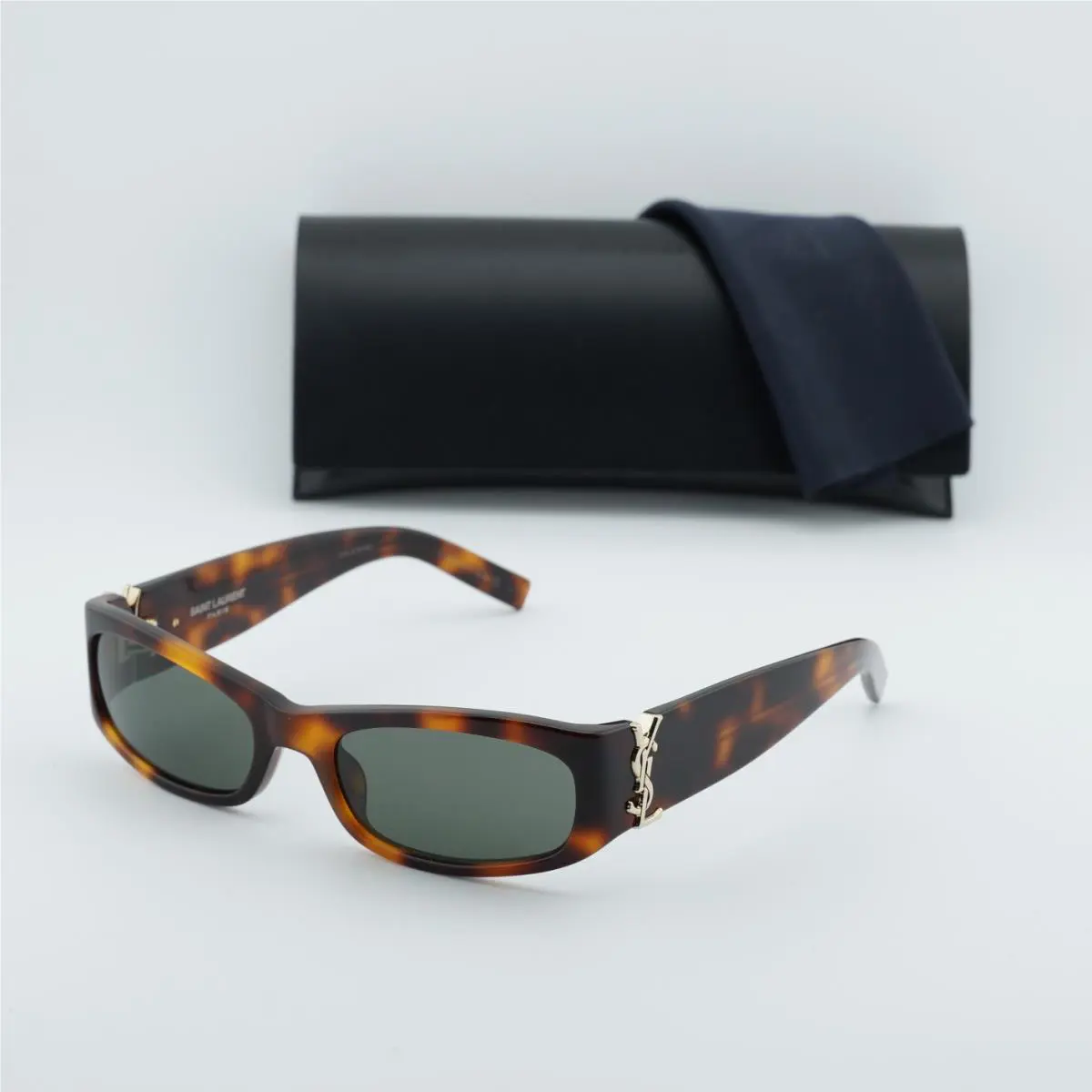 Saint Laurent SL M152 003 Havana/grey 55-19-135 Sunglasses - Frame: Havana, Lens: Grey, code: 003