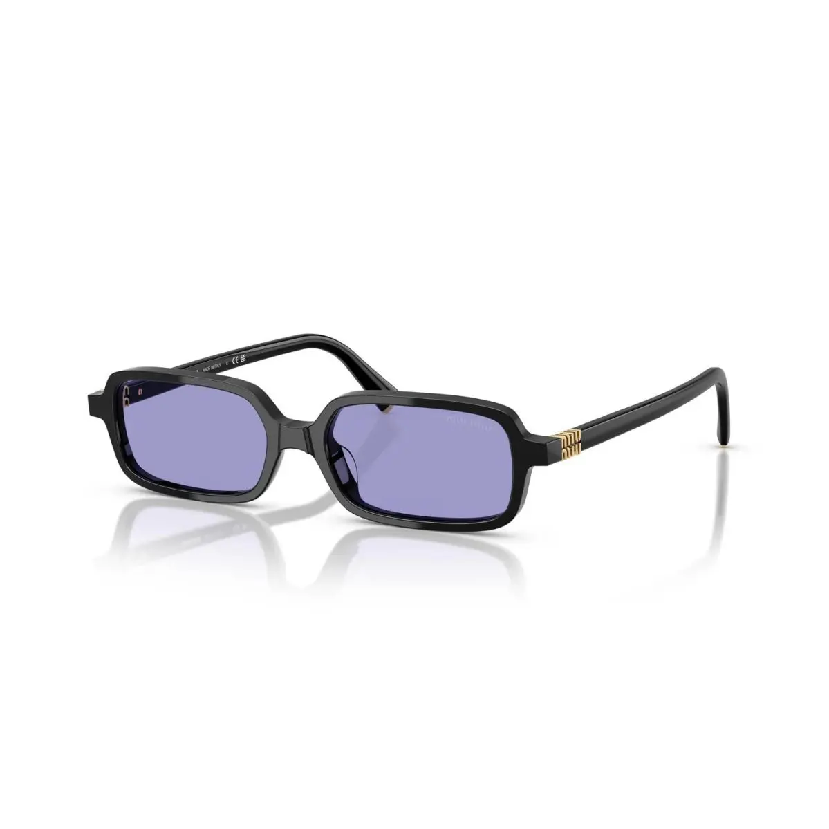 Miu Miu Smu 11ZS Black/violet 16K01O Sunglasses