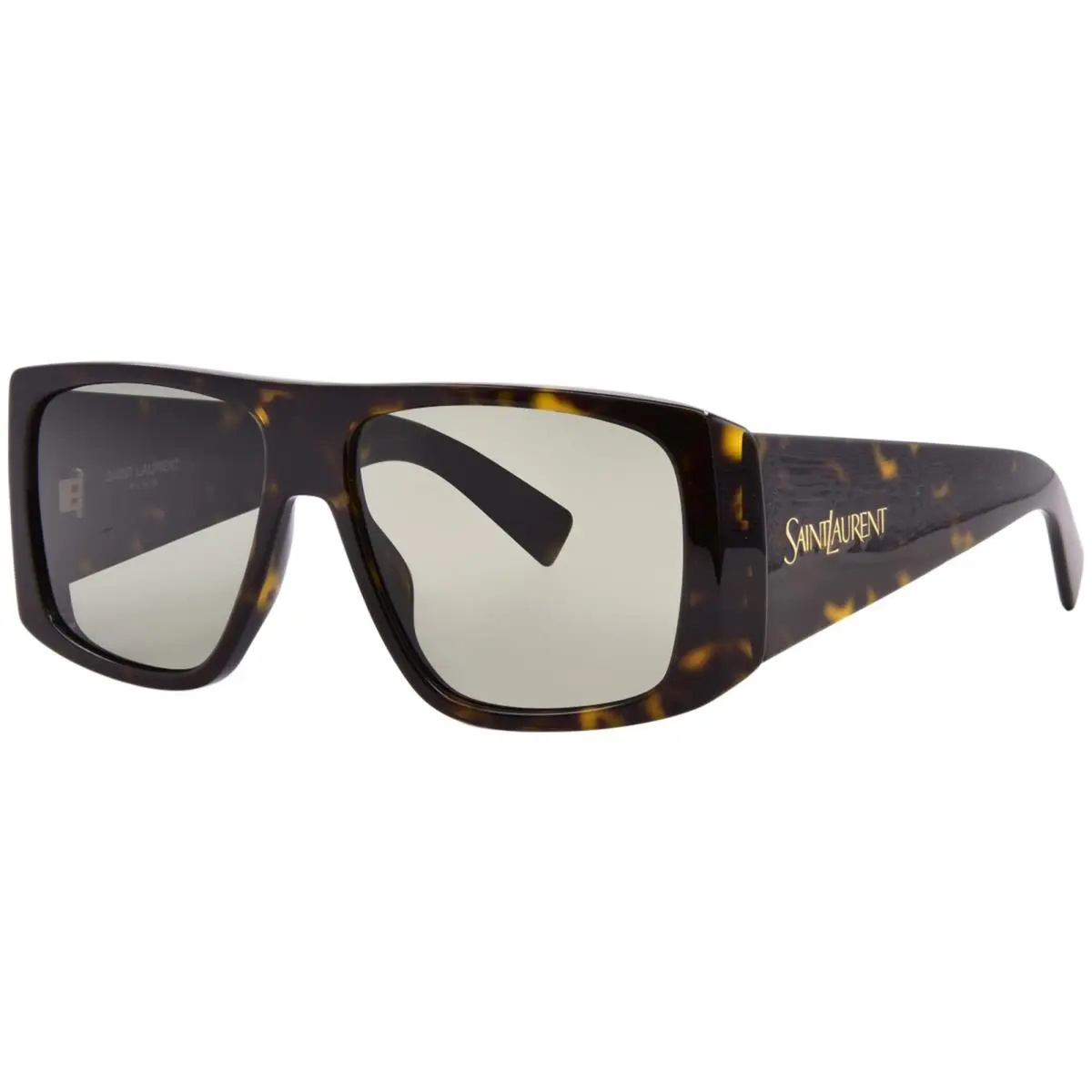 Saint Laurent SL 832 002 Sunglasses Women`s Havana/grey Lenses Square Shape 57mm by Yves Saint Laurent
