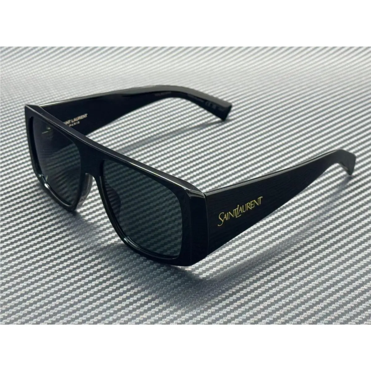 Saint Laurent SL 832 001 Black Grey Women`s 57 mm Medium Sunglasses by Yves Saint Laurent
